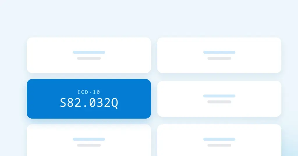 ICD-10 Code S82.032Q