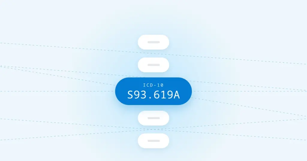 ICD-10 Code S93.619A