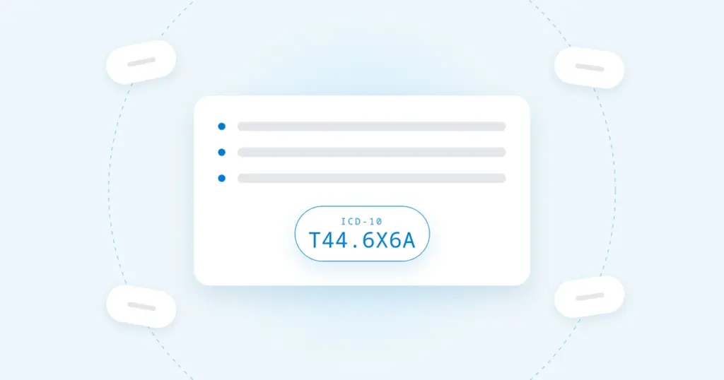 ICD-10 Code T44.6X6A