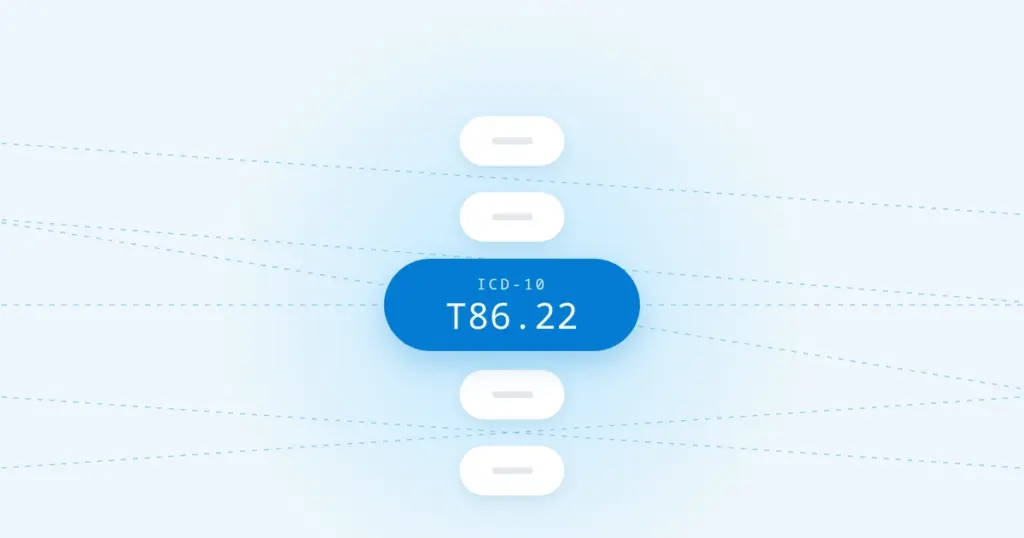 ICD-10 Code T86.22
