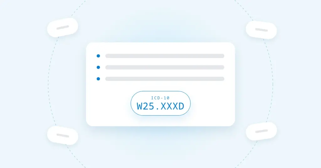 ICD-10 Code W25.XXXD