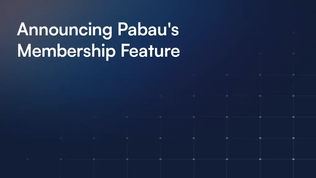 Announcing Pabau's Membership Feature