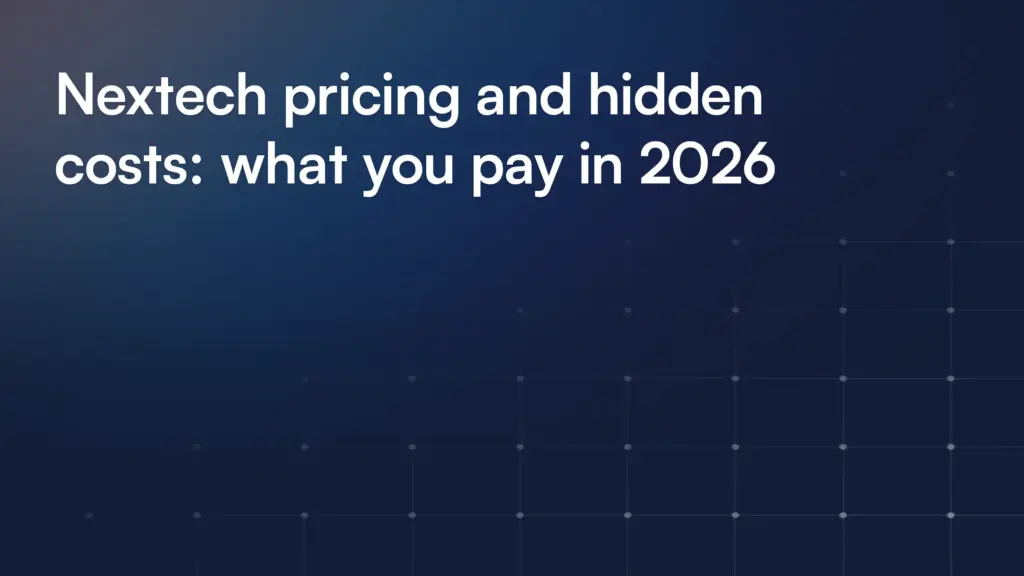 Nextech pricing and hidden costs: what you pay in 2026