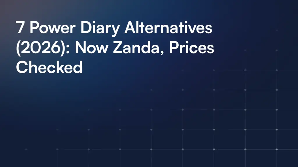 7 Power Diary Alternatives (2026): Now Zanda, Prices Checked