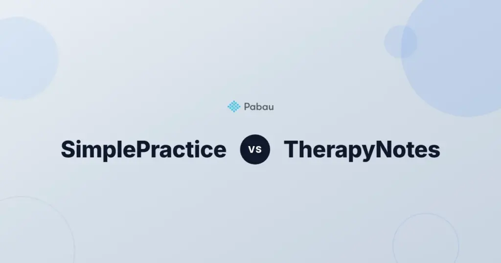 Simplepractice Vs Therapynotes