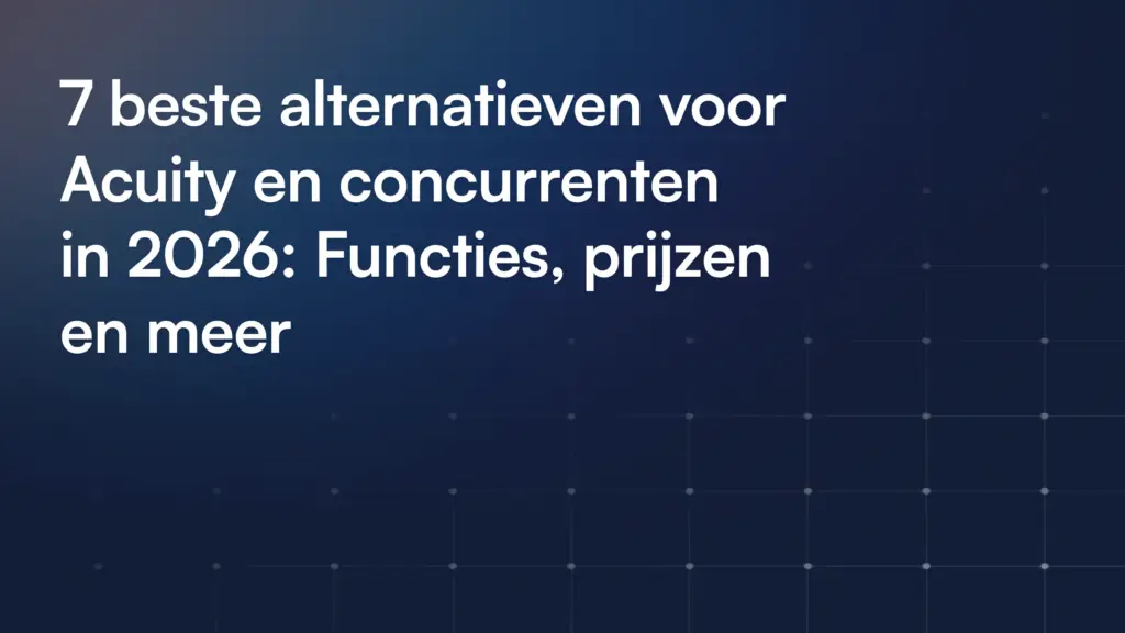 Alternatieven Voor Acuity