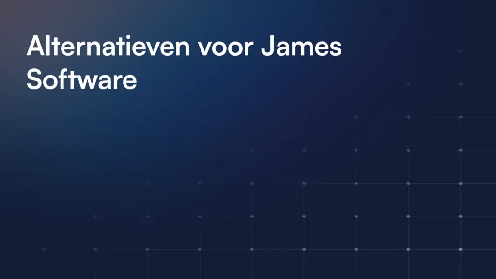 Alternatieven Voor James Software