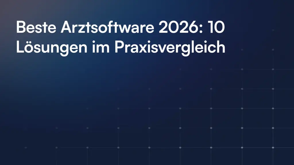 Beste Arztsoftware