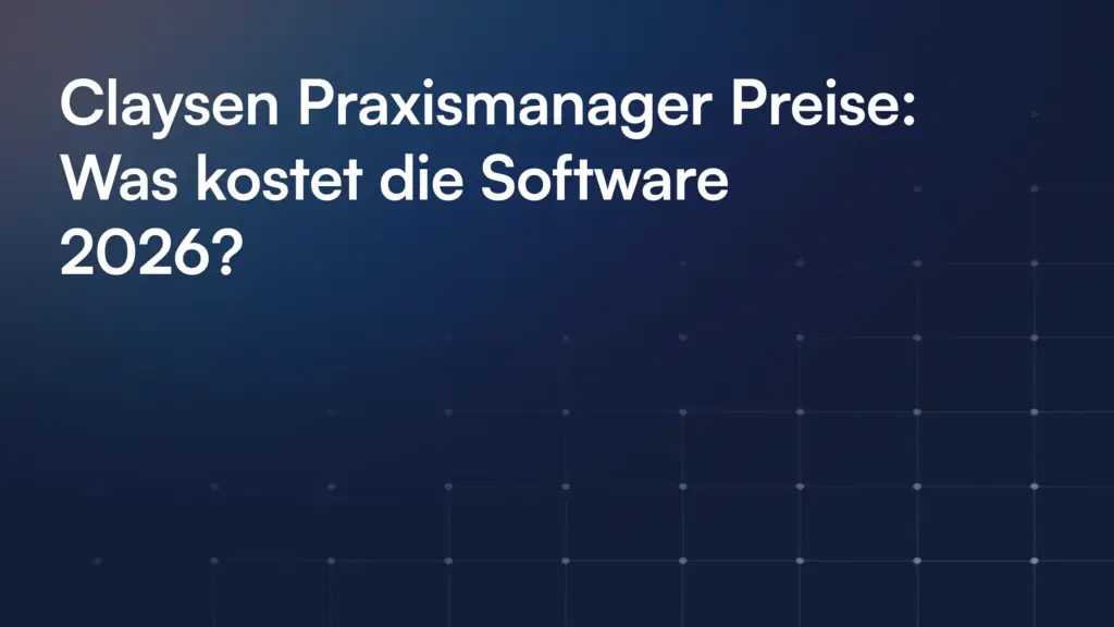 Claysen Praxismanager Preise