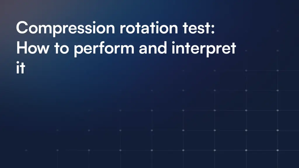 Compression rotation test: How to perform and interpret it