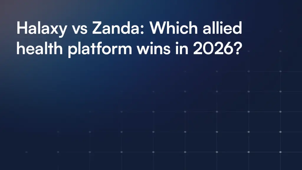 Halaxy vs Zanda: Which allied health platform wins in 2026?