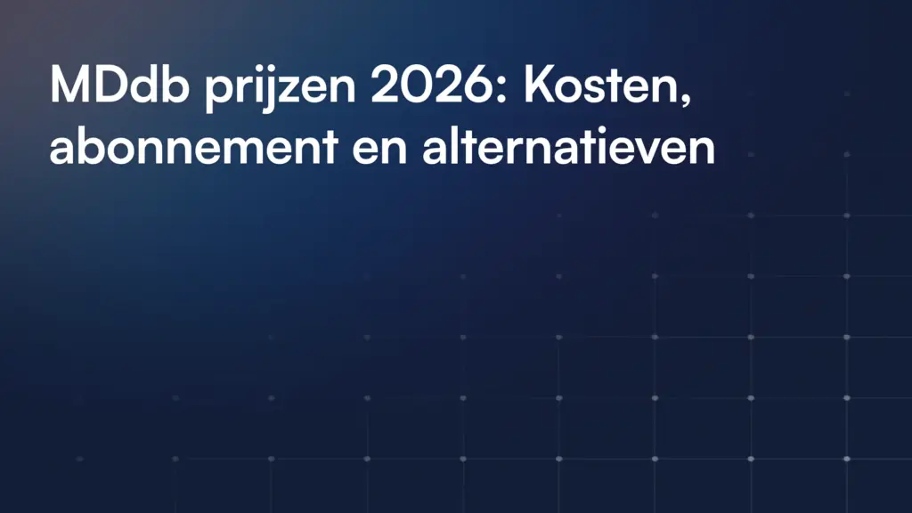 Mddb Prijzen