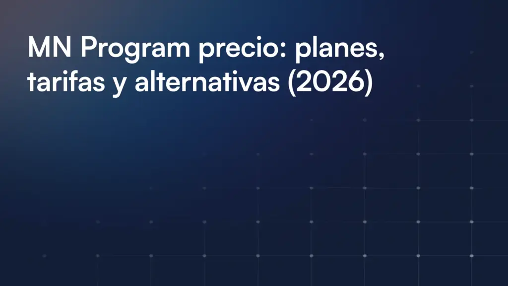 Mn Program Precio