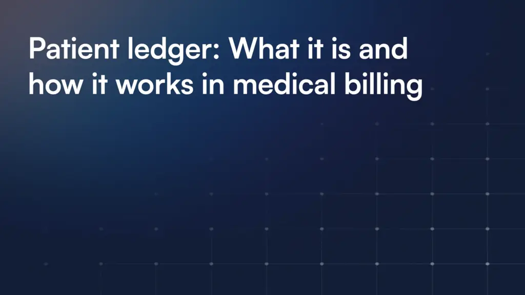 Patient Ledger