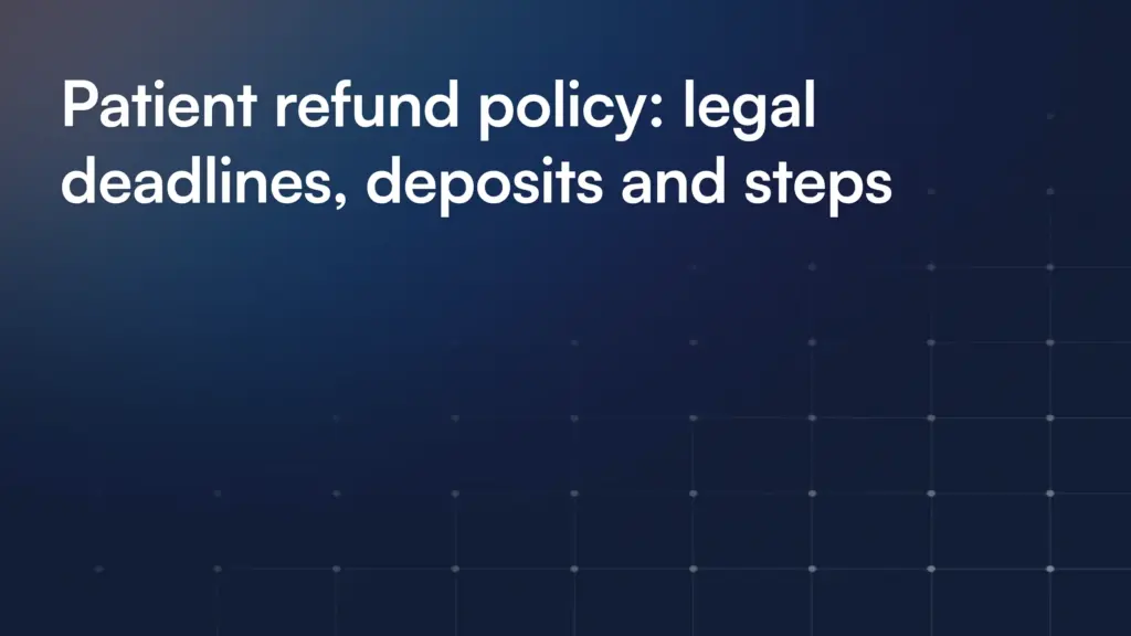 Patient Refund Policy