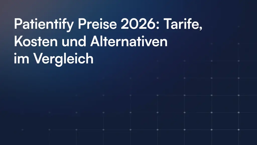Patientify Preise