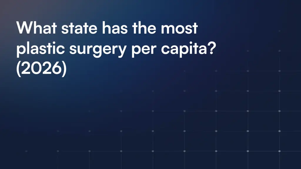 Plastic Surgery By State