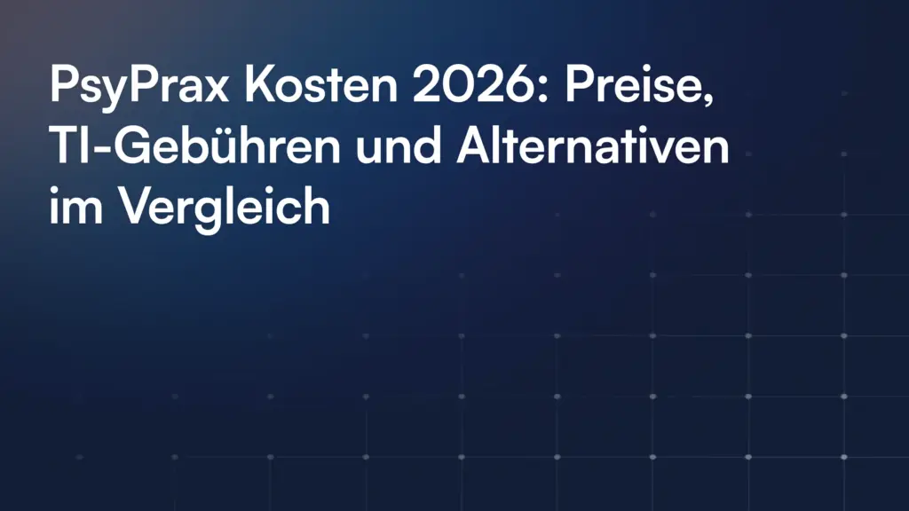 Psyprax Kosten