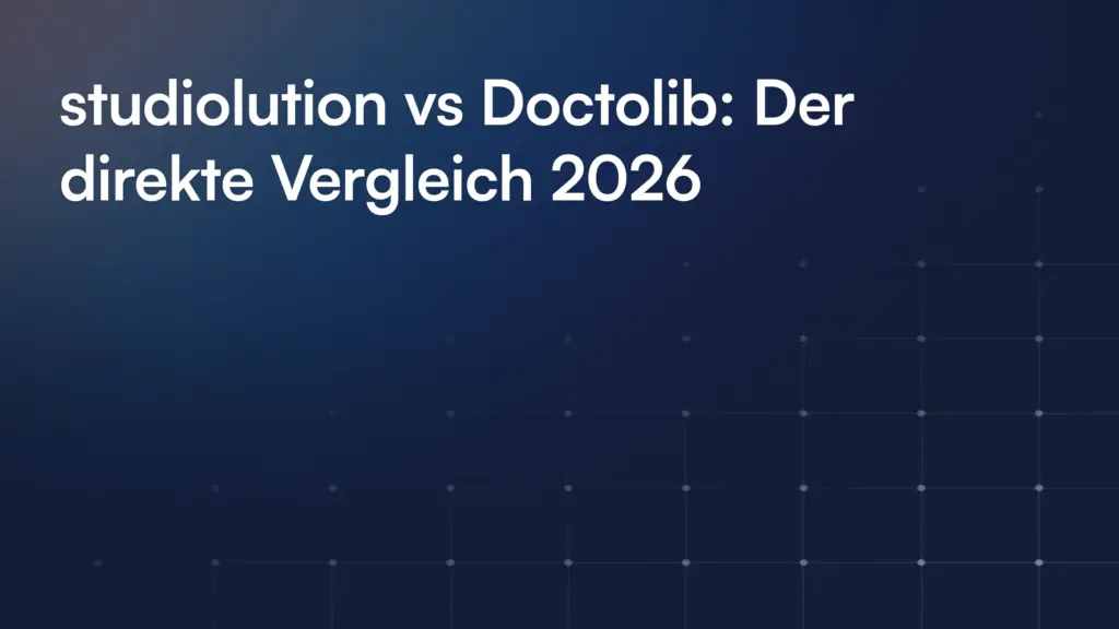 Studiolution Vs Doctolib