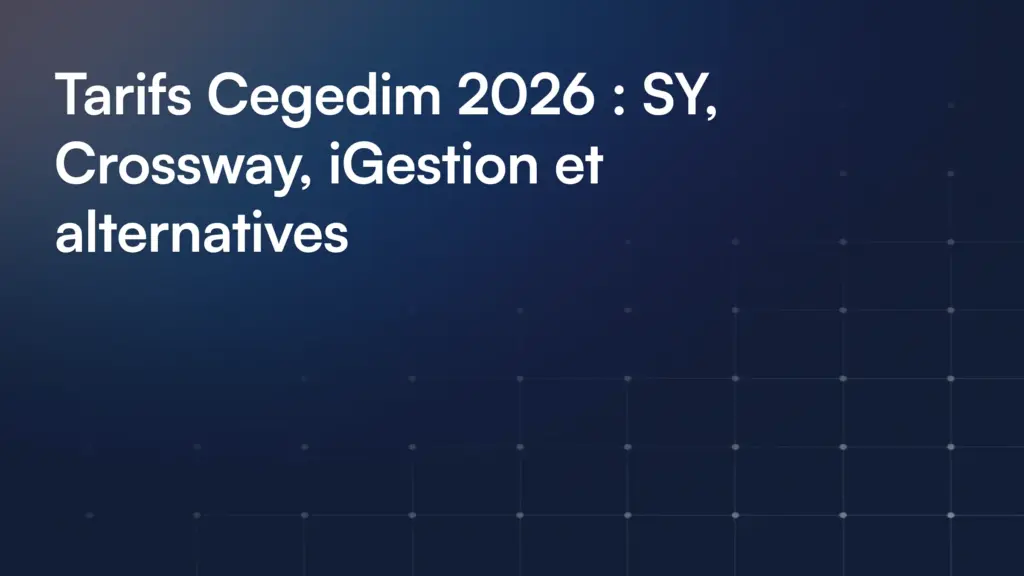 Tarifs Cegedim