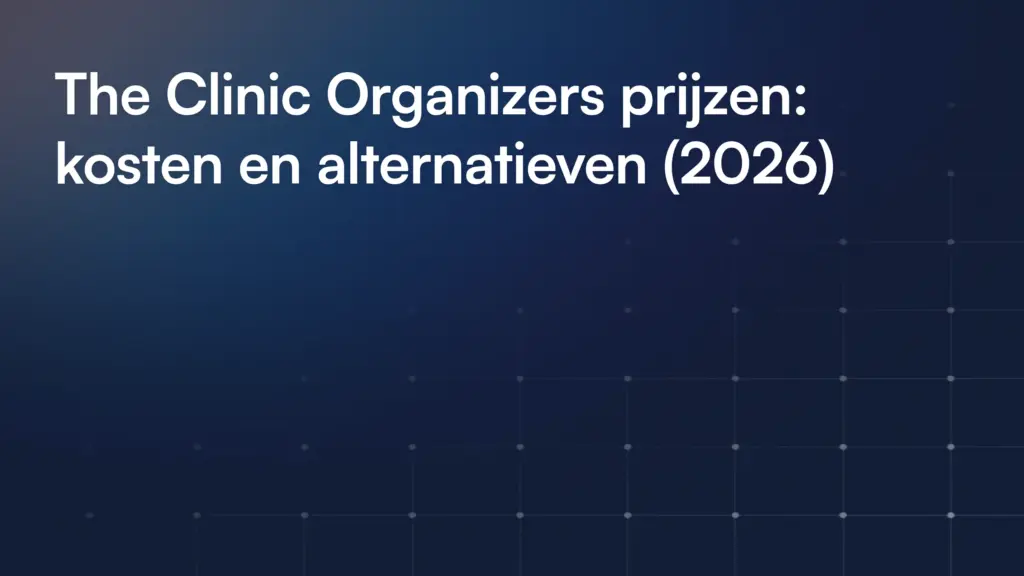 The Clinic Organizers Prijzen