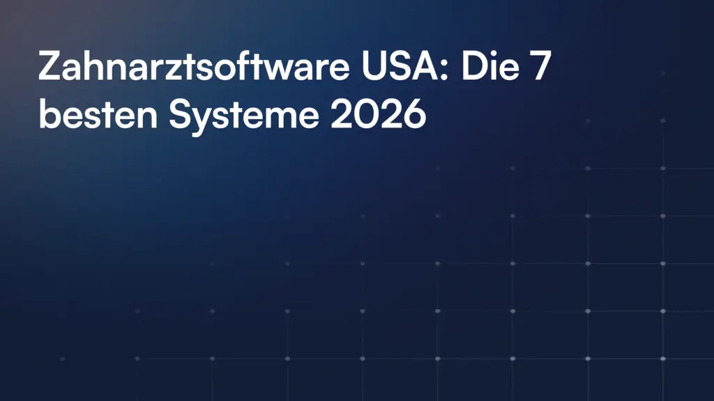 Zahnarztsoftware